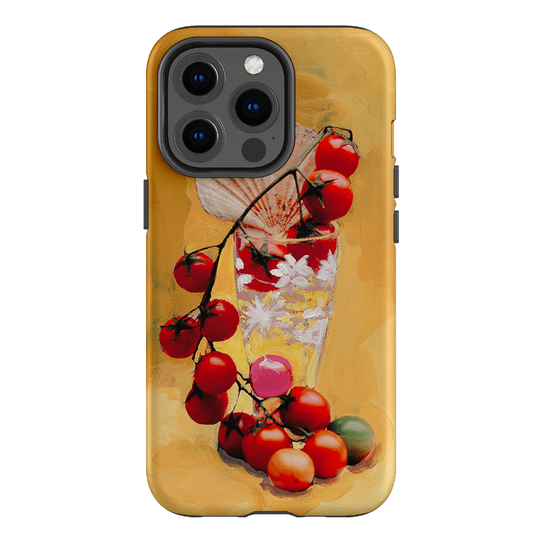 Cherry Tomatoes Printed Phone Cases iPhone 13 Pro / Armoured by Nicole Nelius - The Dairy