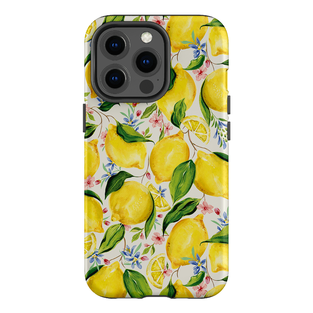Citrus Lemon Printed Phone Cases iPhone 13 Pro / Armoured by Ellie Mae - The Dairy