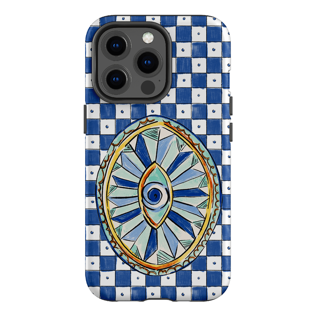Evil Eye Printed Phone Cases iPhone 13 Pro / Armoured by Fenton & Fenton - The Dairy