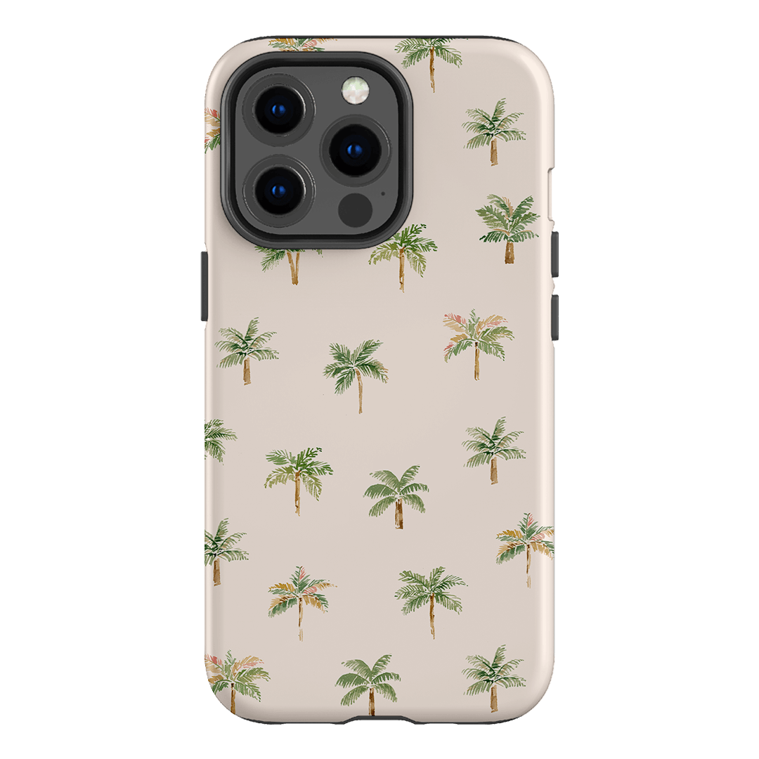 Mini Palms Printed Phone Cases iPhone 13 Pro / Armoured by Cass Deller - The Dairy