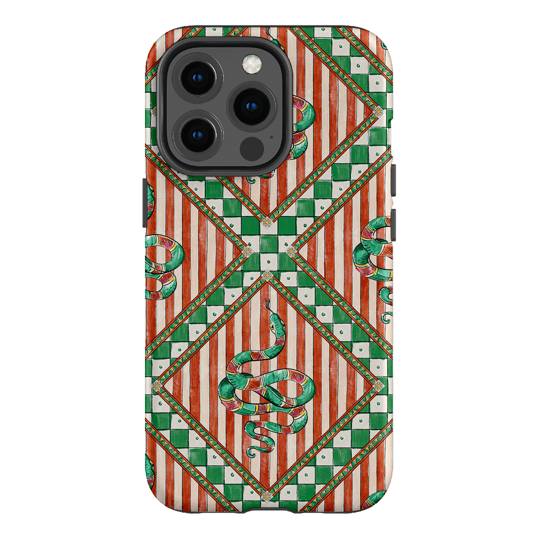 Serpent Printed Phone Cases iPhone 13 Pro / Armoured by Fenton & Fenton - The Dairy
