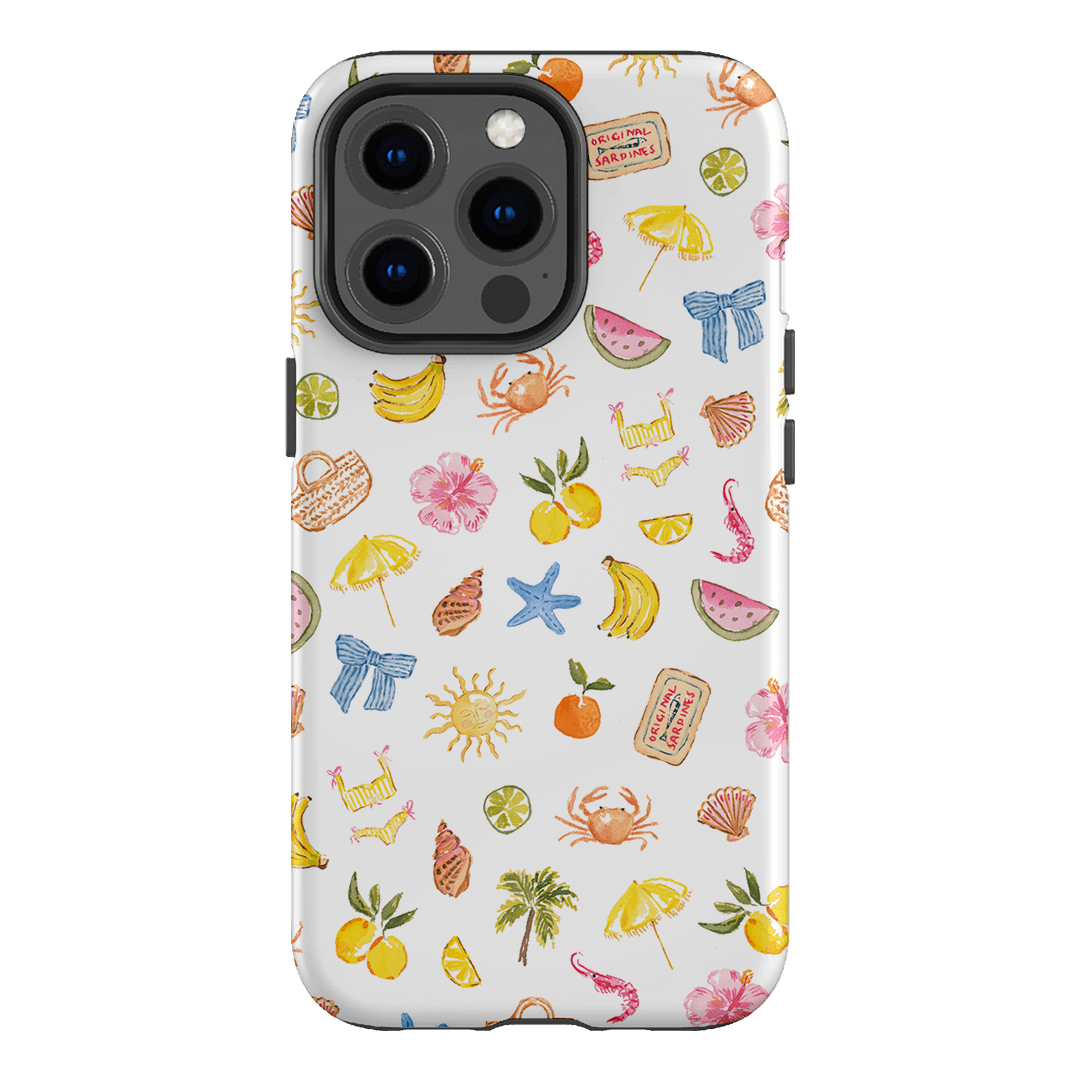 Summer Icons Printed Phone Cases iPhone 13 Pro / Armoured by Cass Deller - The Dairy