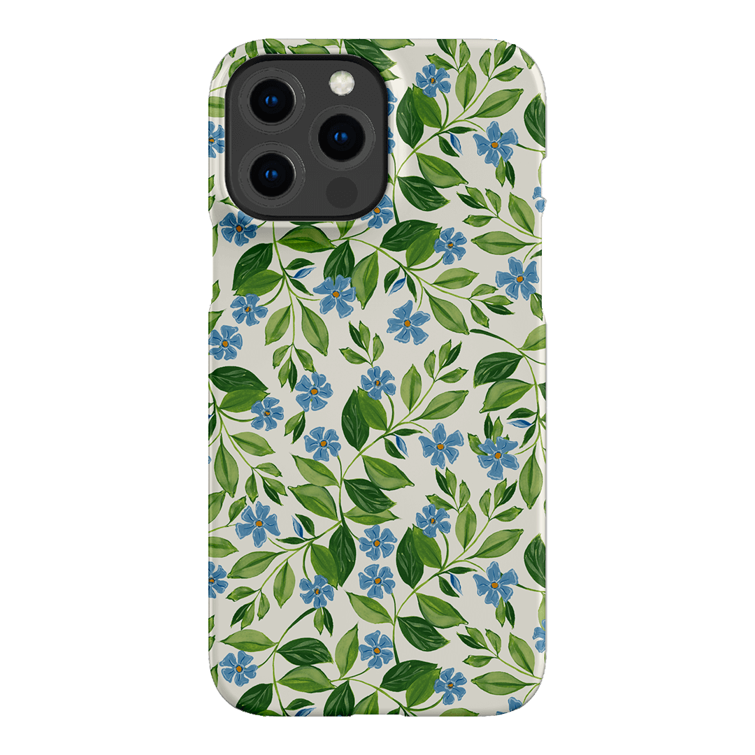 Blue Vines Printed Phone Cases iPhone 13 Pro Max / Snap by Ellie Mae - The Dairy
