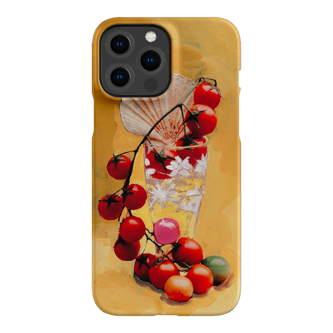 Cherry Tomatoes Printed Phone Cases iPhone 13 Pro Max / Snap by Nicole Nelius - The Dairy
