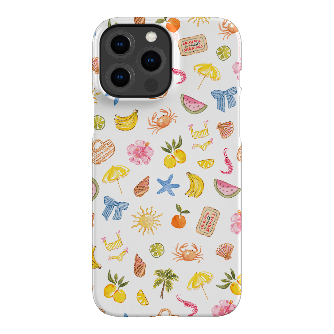 Summer Icons Printed Phone Cases iPhone 13 Pro Max / Snap by Cass Deller - The Dairy