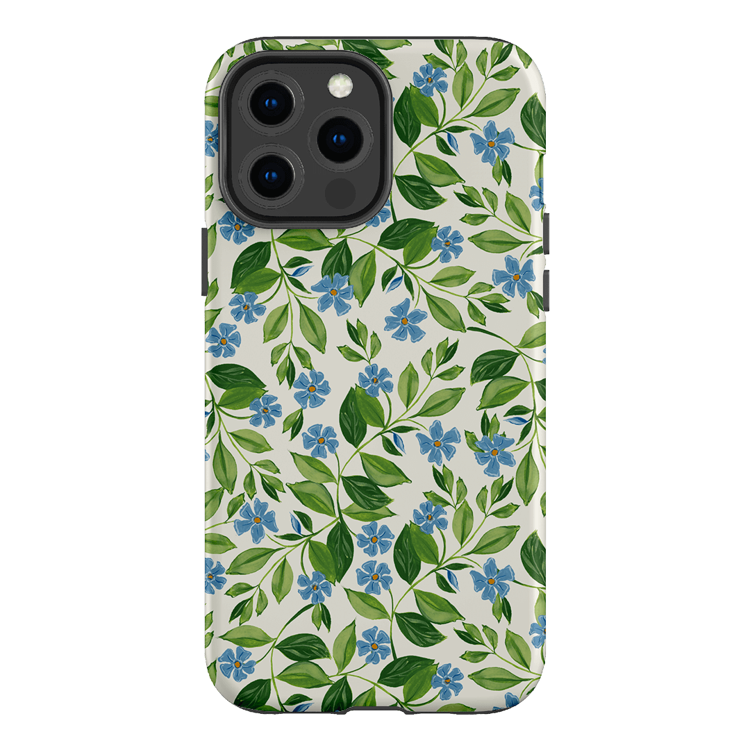 Blue Vines Printed Phone Cases iPhone 13 Pro Max / Armoured by Ellie Mae - The Dairy