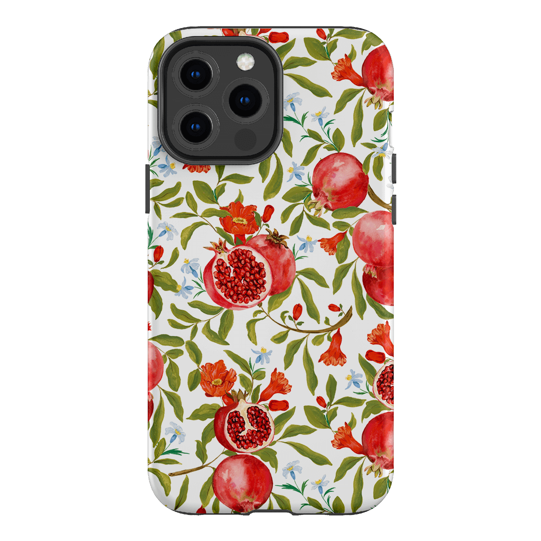 Pomegranate Printed Phone Cases iPhone 13 Pro Max / Armoured by Ellie Mae - The Dairy