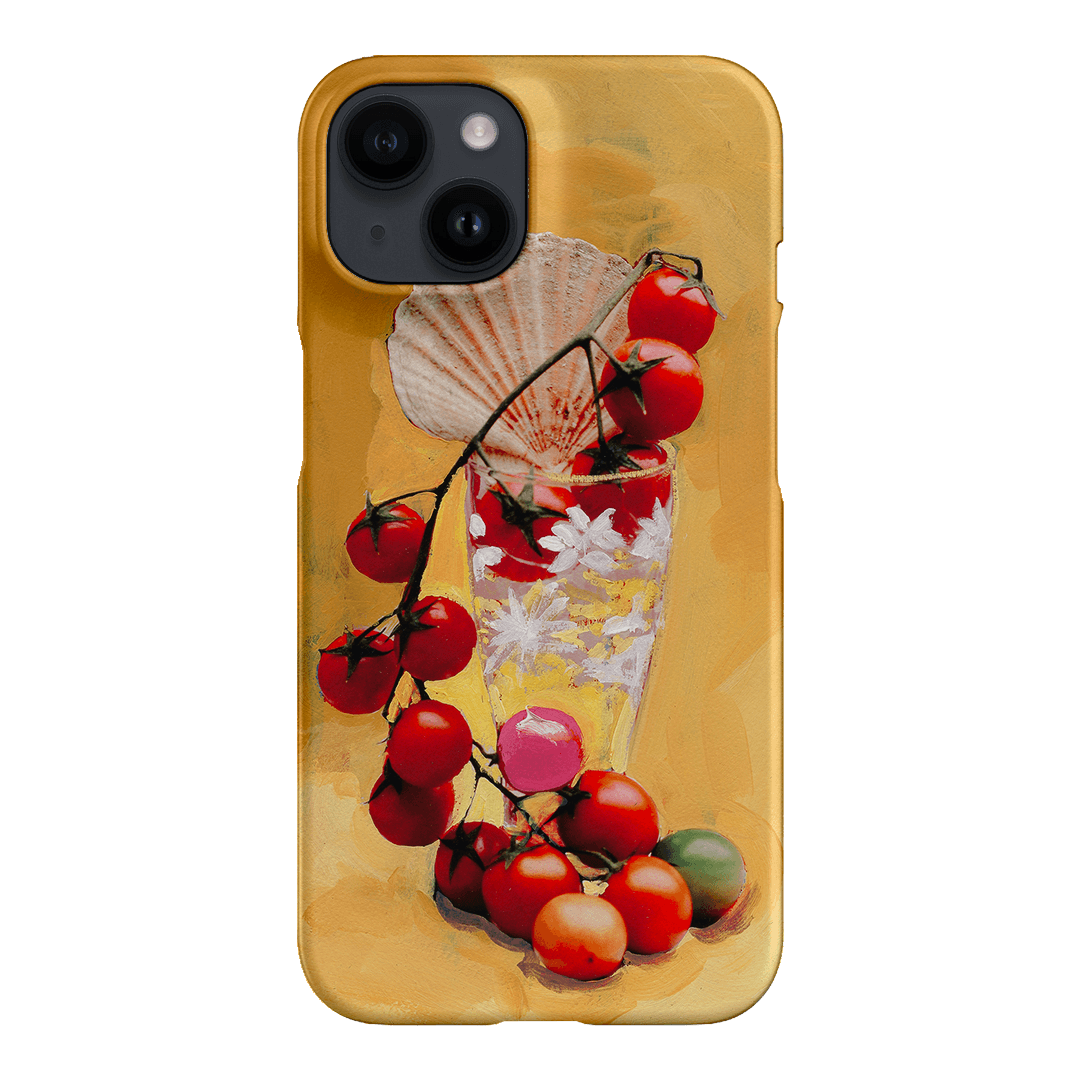 Cherry Tomatoes Printed Phone Cases iPhone 14 / Snap by Nicole Nelius - The Dairy