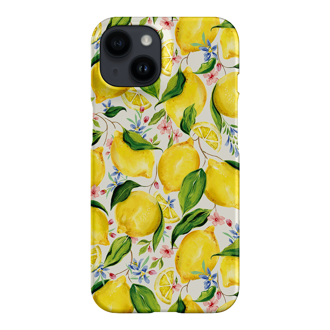 Citrus Lemon Printed Phone Cases iPhone 14 / Snap by Ellie Mae - The Dairy