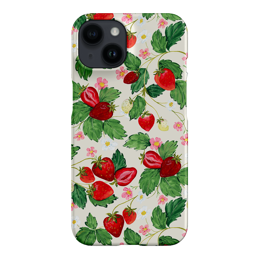 Strawberry Patch Printed Phone Cases iPhone 14 / Snap by Ellie Mae - The Dairy