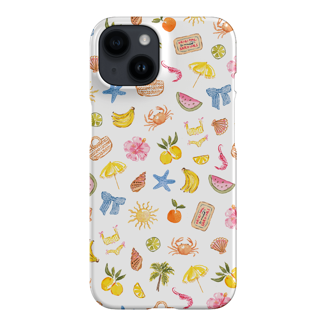 Summer Icons Printed Phone Cases iPhone 14 / Snap by Cass Deller - The Dairy