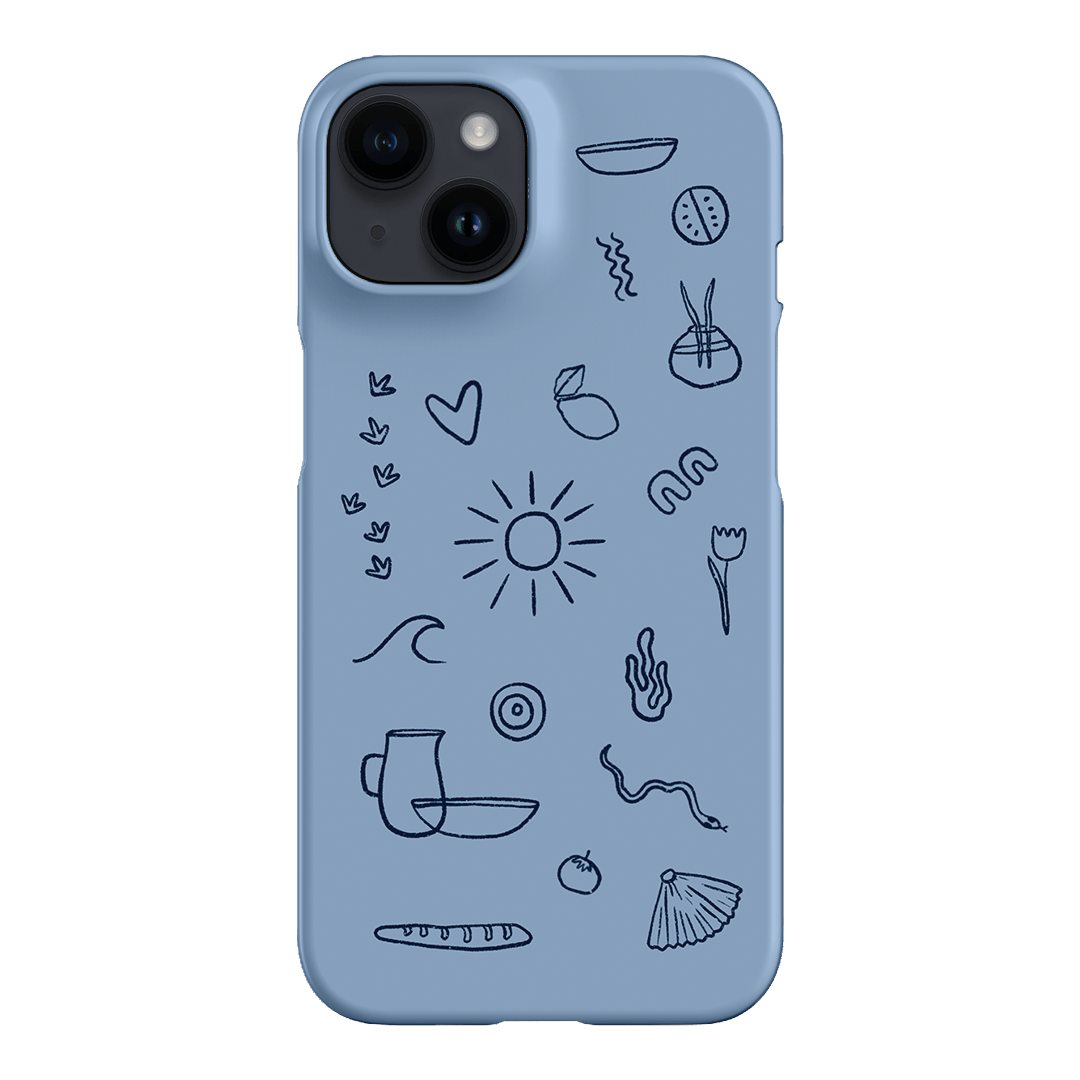 Sun Salt Smoke Printed Phone Cases iPhone 14 / Snap by Nardurna - The Dairy