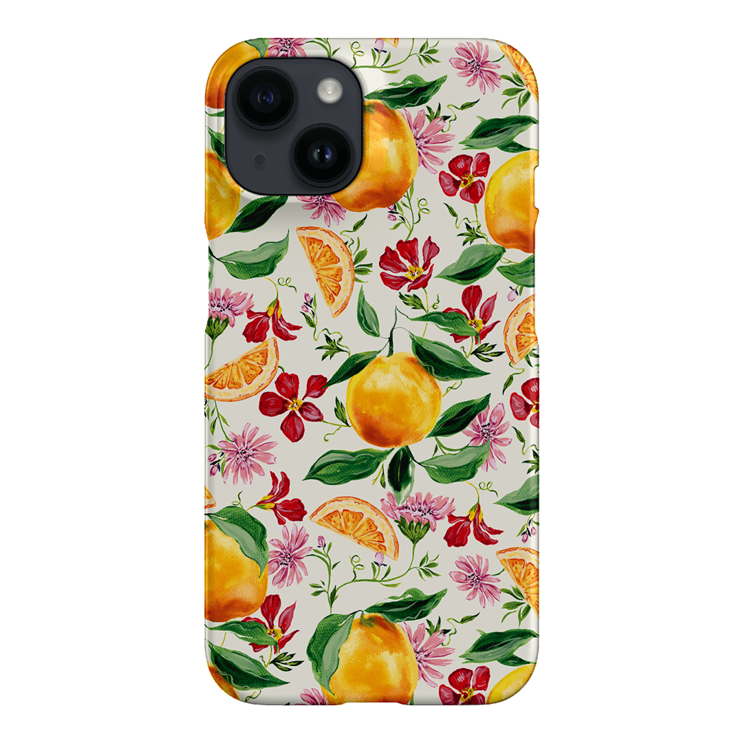 Sweet Orange Printed Phone Cases iPhone 14 / Snap by Ellie Mae - The Dairy