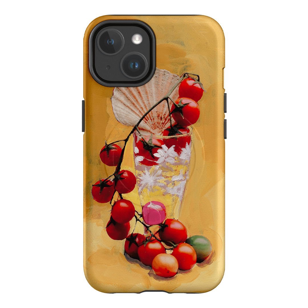 Cherry Tomatoes Printed Phone Cases iPhone 14 / Armoured MagSafe by Nicole Nelius - The Dairy