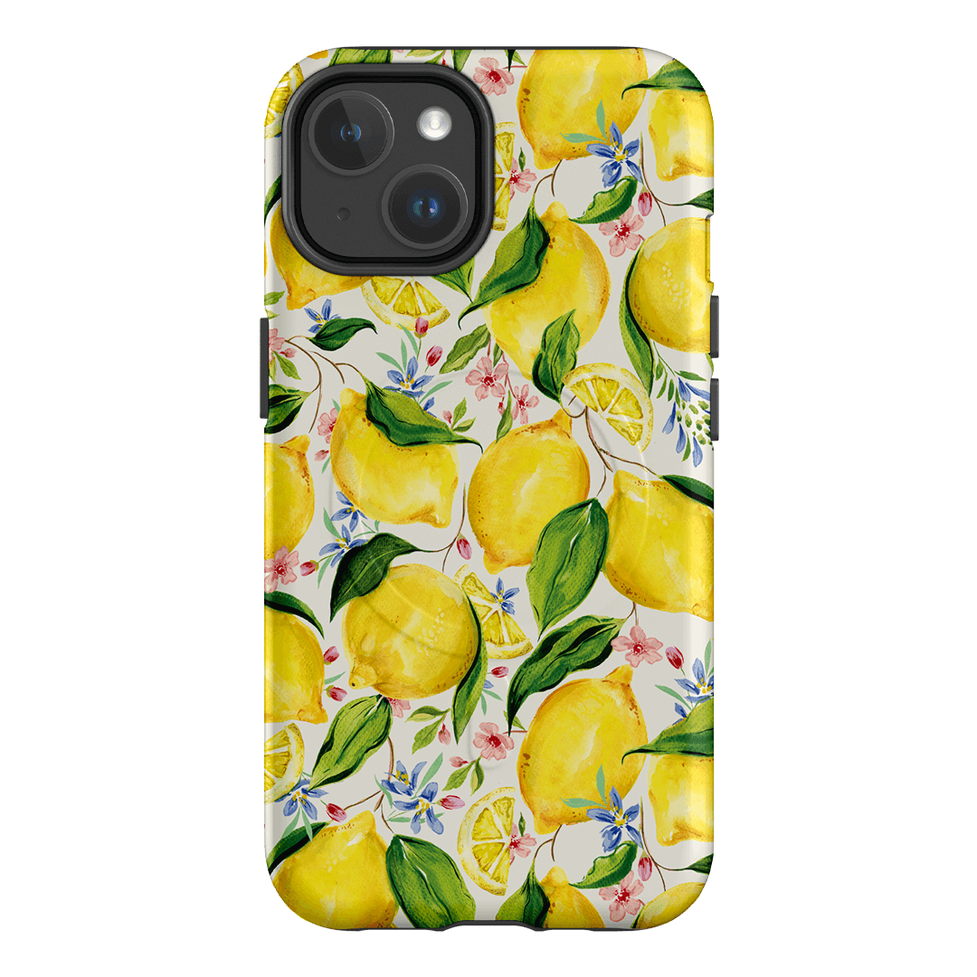 Citrus Lemon Printed Phone Cases iPhone 14 / Armoured MagSafe by Ellie Mae - The Dairy