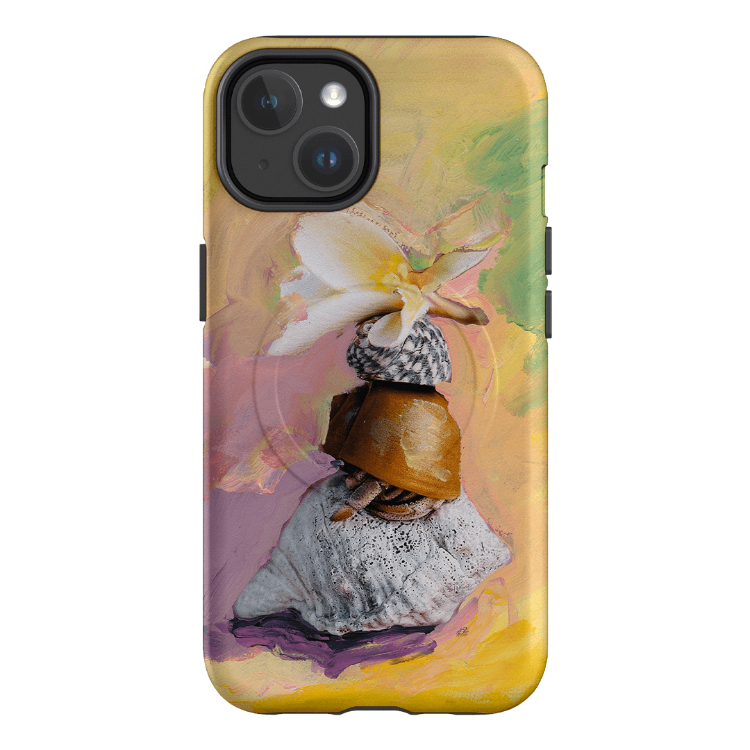 Frangipani Hermie Printed Phone Cases iPhone 14 / Armoured MagSafe by Nicole Nelius - The Dairy