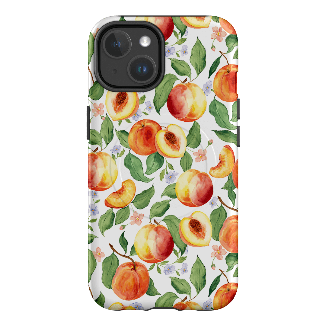 Peach Blossom Printed Phone Cases iPhone 14 / Armoured MagSafe by Ellie Mae - The Dairy
