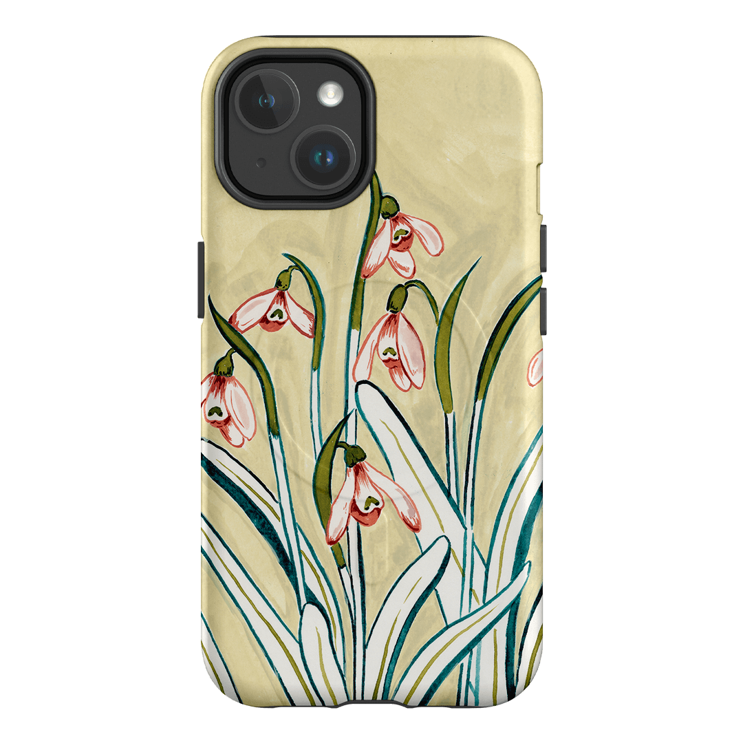 Snowdrop Printed Phone Cases iPhone 14 / Armoured MagSafe by Ellie Mae - The Dairy