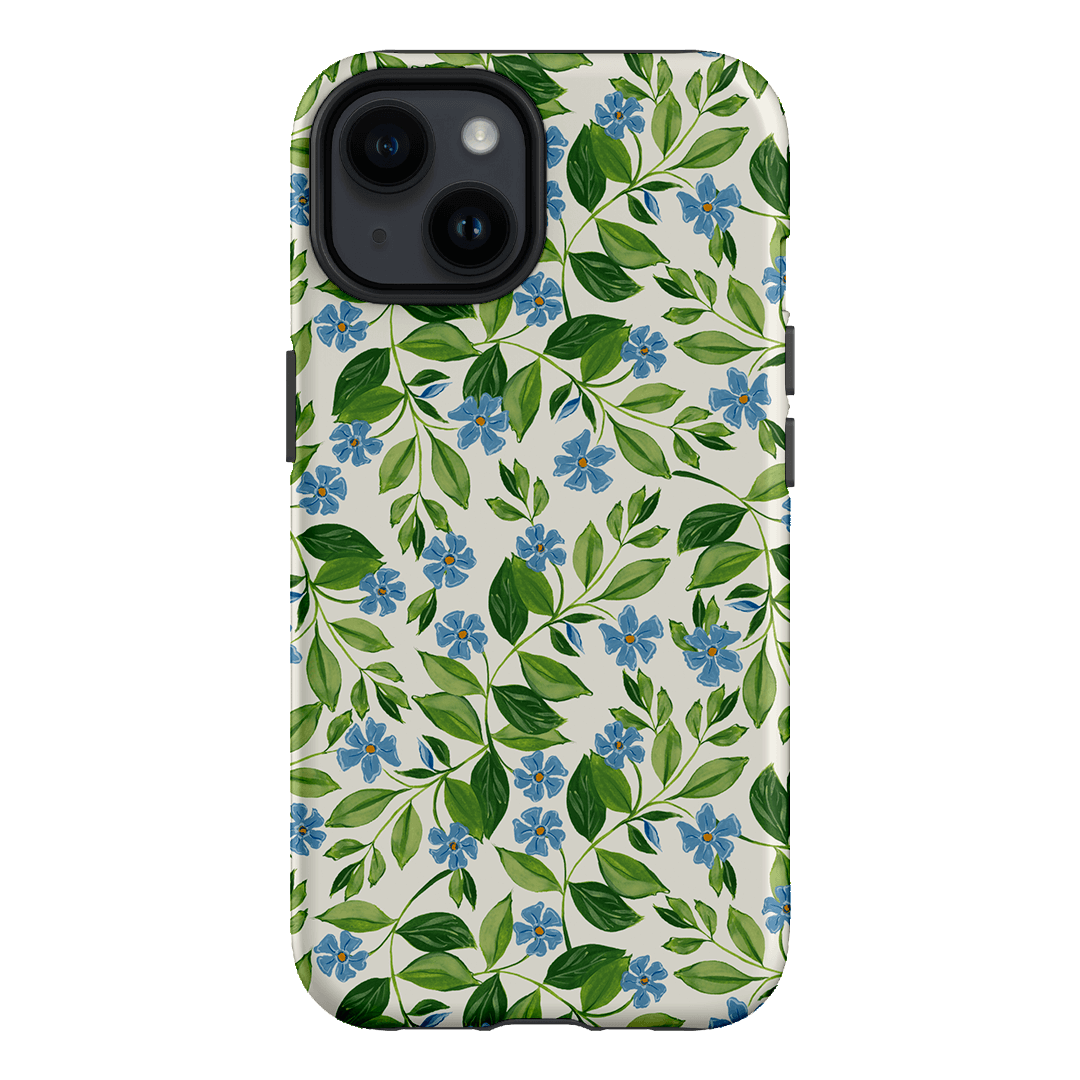 Blue Vines Printed Phone Cases iPhone 14 / Armoured by Ellie Mae - The Dairy