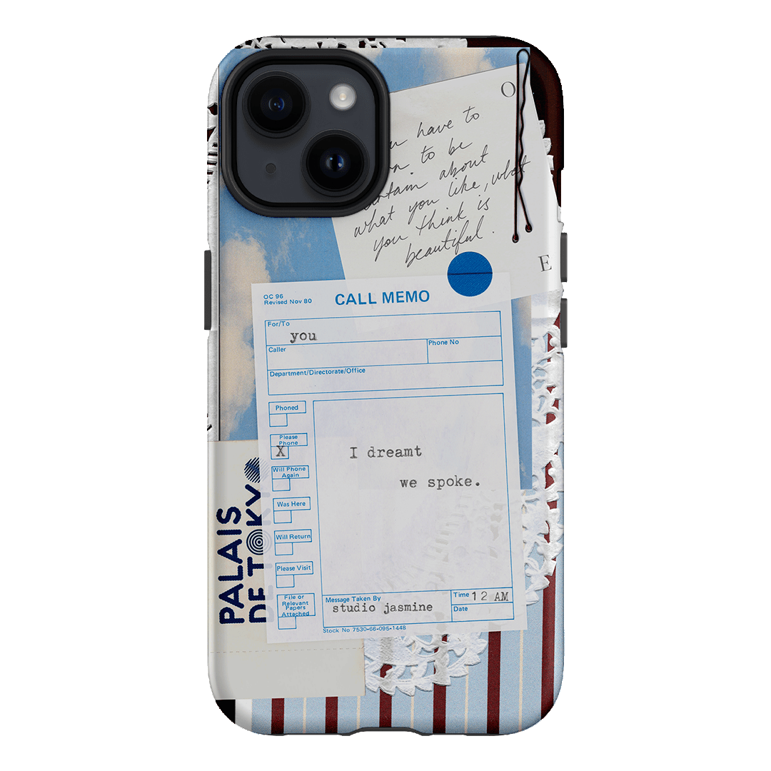 Call Memo Printed Phone Cases iPhone 14 / Armoured by Jasmine Dowling - The Dairy