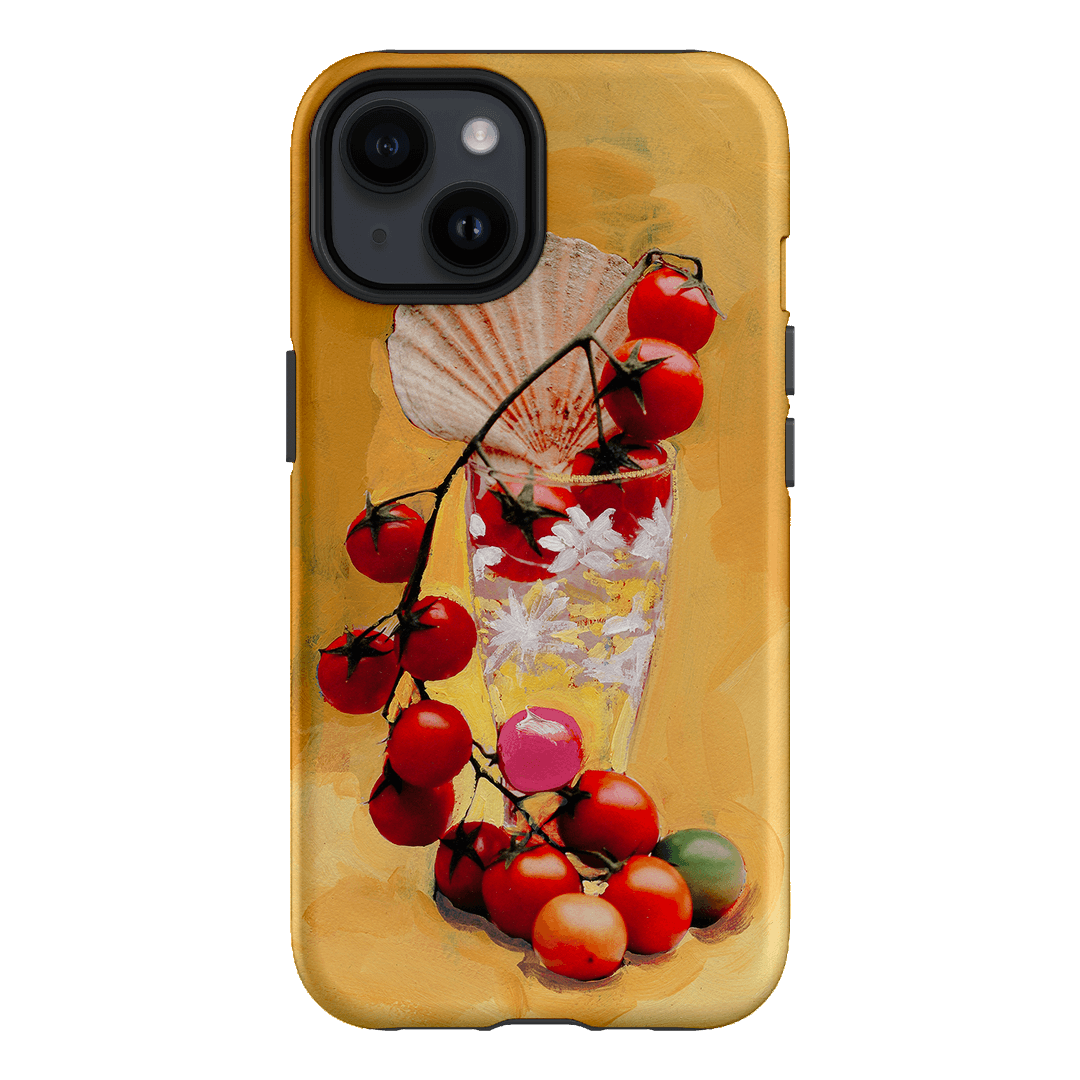 Cherry Tomatoes Printed Phone Cases iPhone 14 / Armoured by Nicole Nelius - The Dairy