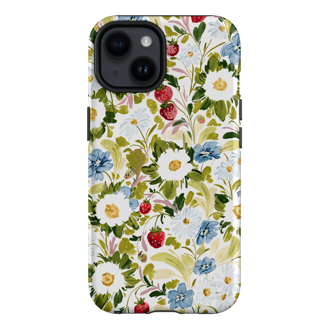 Garden Strawberries Printed Phone Cases iPhone 14 / Armoured by Ellie Mae - The Dairy