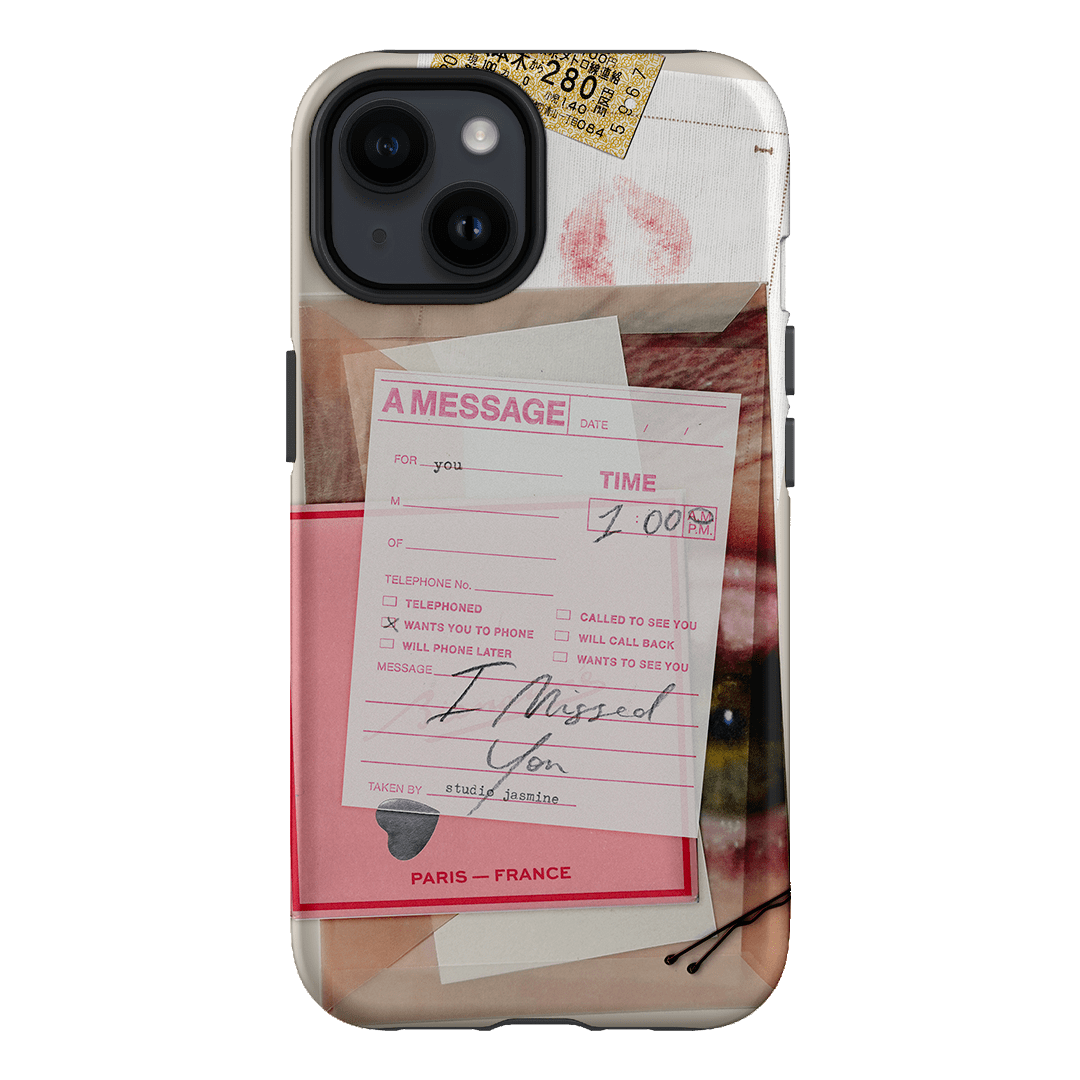 Missed Call Printed Phone Cases iPhone 14 / Armoured by Jasmine Dowling - The Dairy