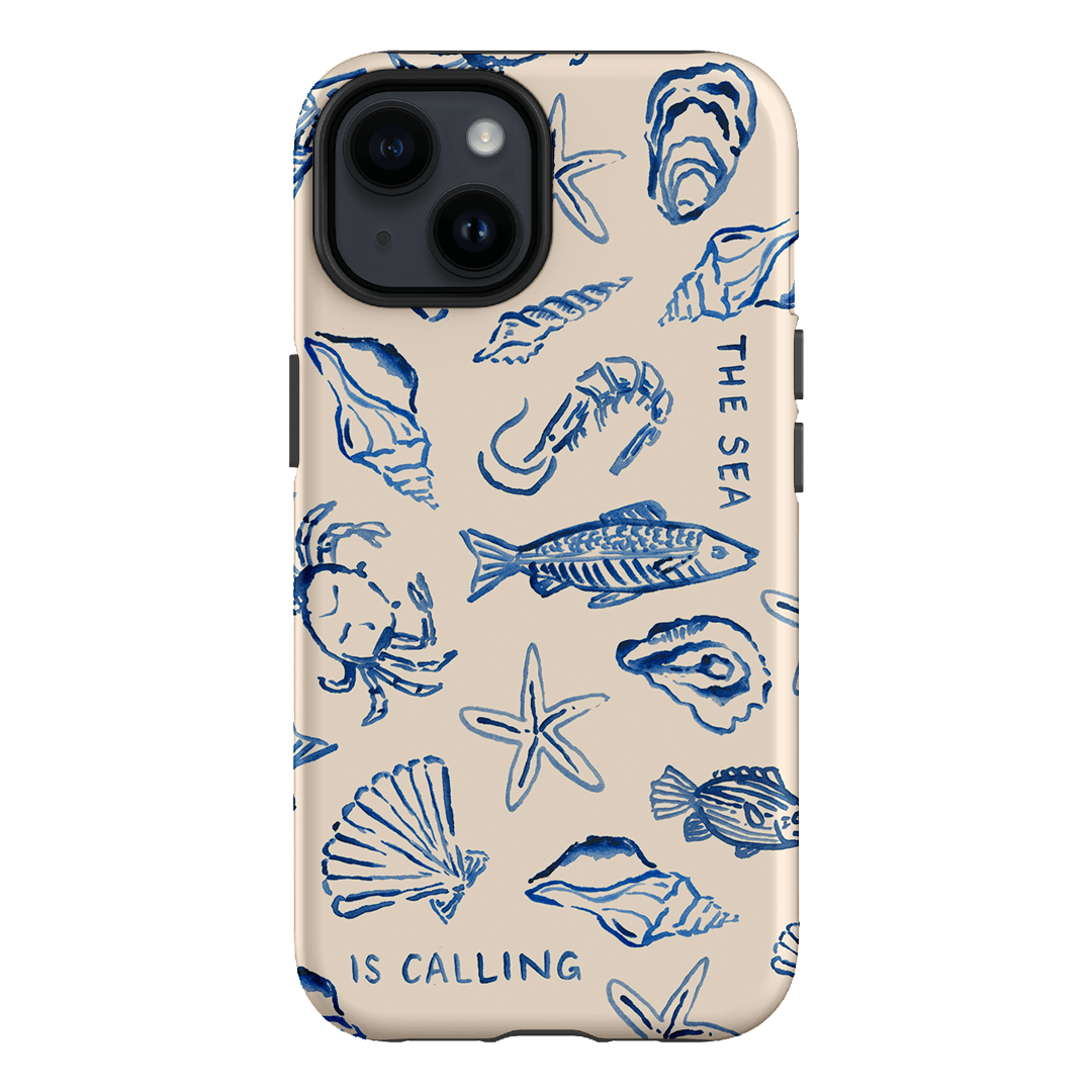 Sea Call Printed Phone Cases iPhone 14 / Armoured by Cass Deller - The Dairy