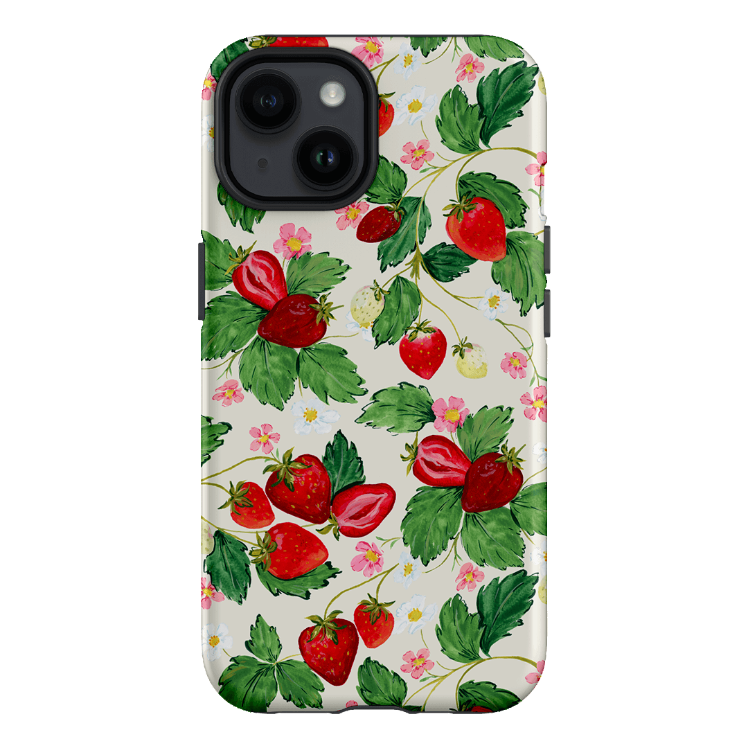 Strawberry Patch Printed Phone Cases iPhone 14 / Armoured by Ellie Mae - The Dairy