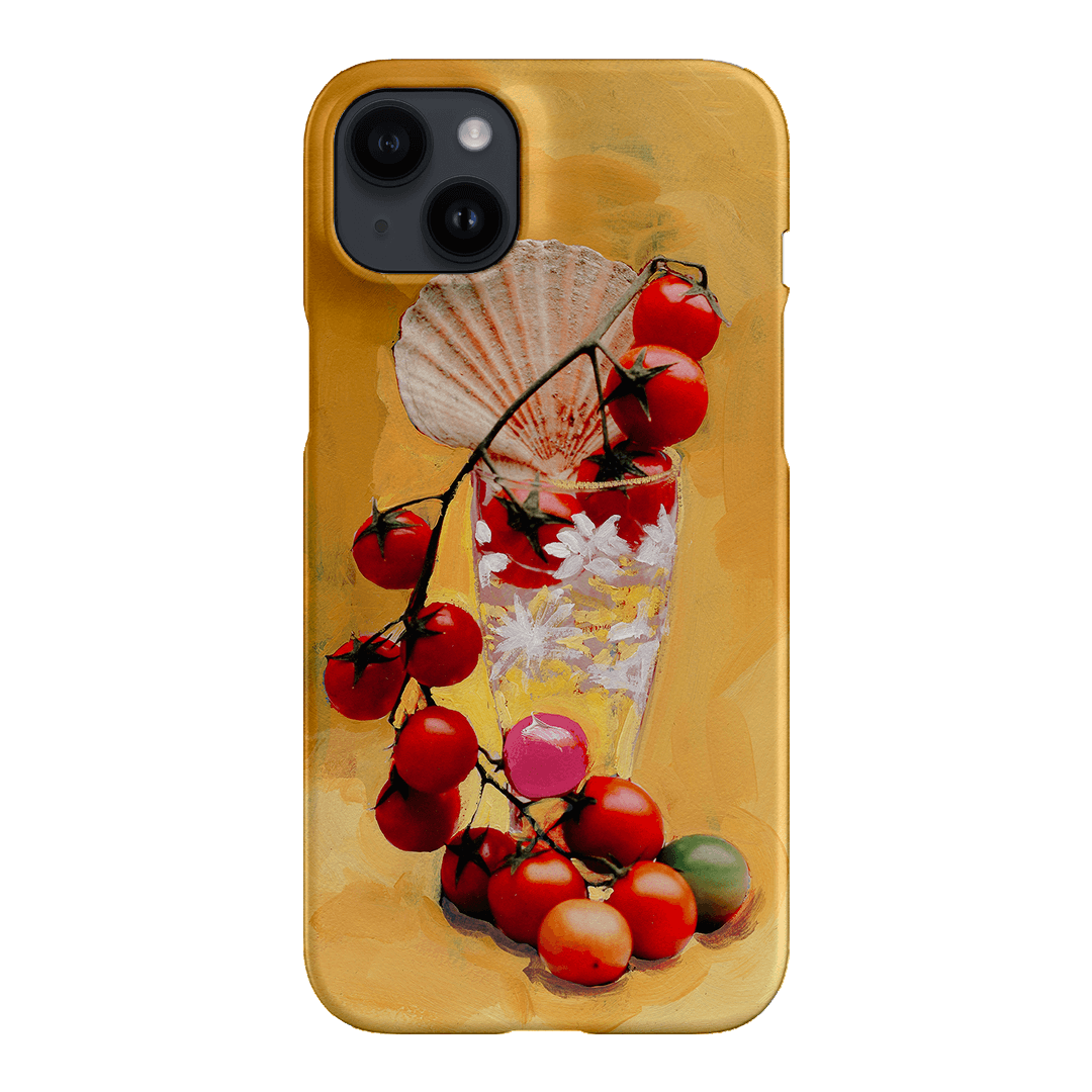 Cherry Tomatoes Printed Phone Cases iPhone 14 Plus / Snap by Nicole Nelius - The Dairy