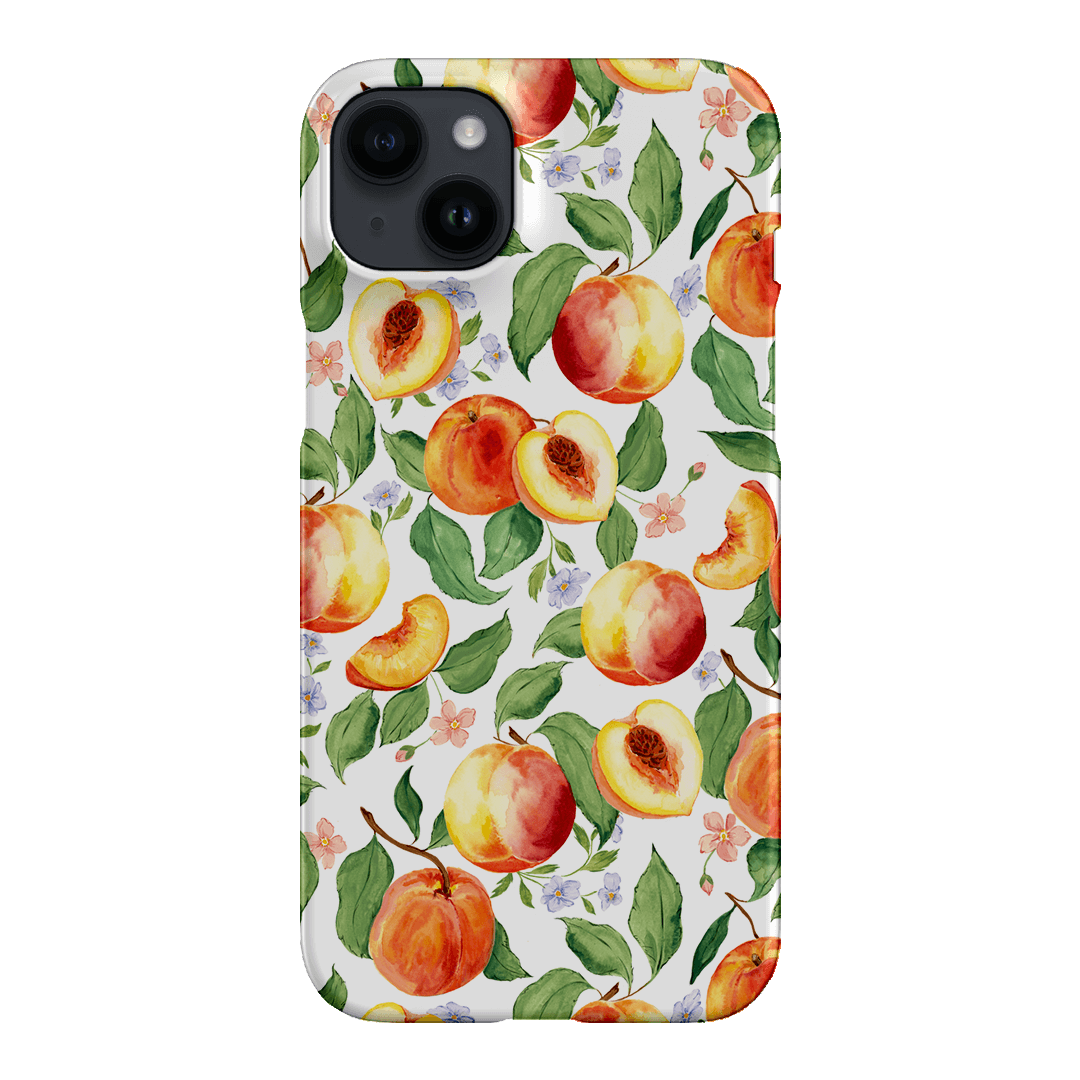 Peach Blossom Printed Phone Cases iPhone 14 Plus / Snap by Ellie Mae - The Dairy