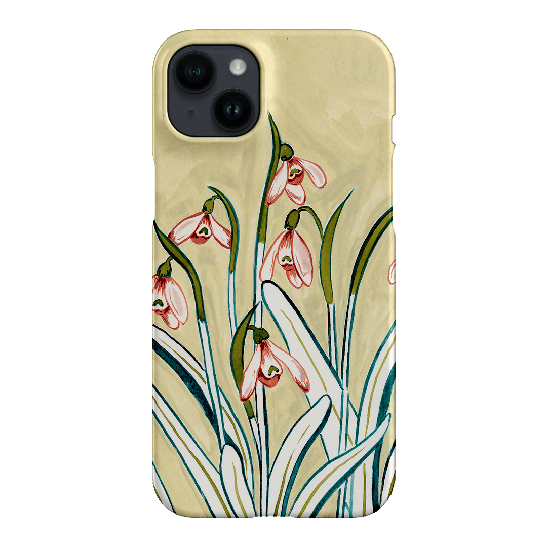 Snowdrop Printed Phone Cases iPhone 14 Plus / Snap by Ellie Mae - The Dairy
