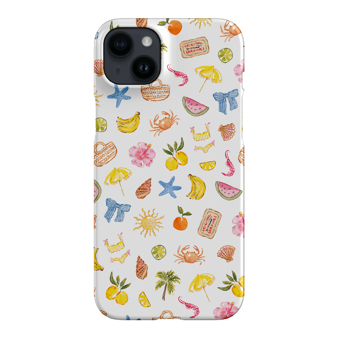 Summer Icons Printed Phone Cases iPhone 14 Plus / Snap by Cass Deller - The Dairy