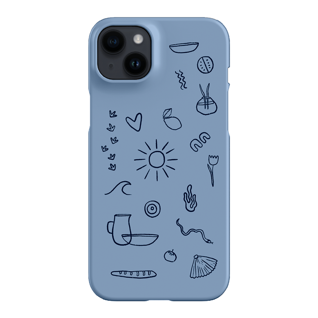 Sun Salt Smoke Printed Phone Cases iPhone 14 Plus / Snap by Nardurna - The Dairy