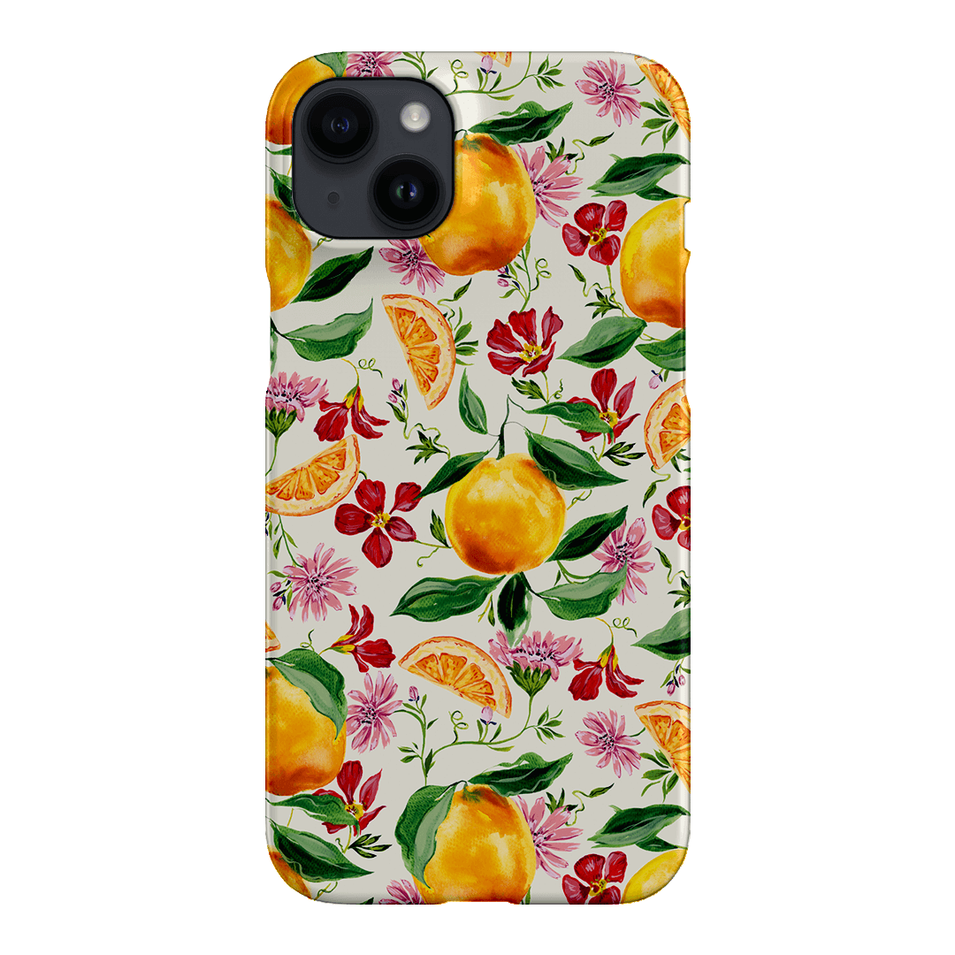 Sweet Orange Printed Phone Cases iPhone 14 Plus / Snap by Ellie Mae - The Dairy