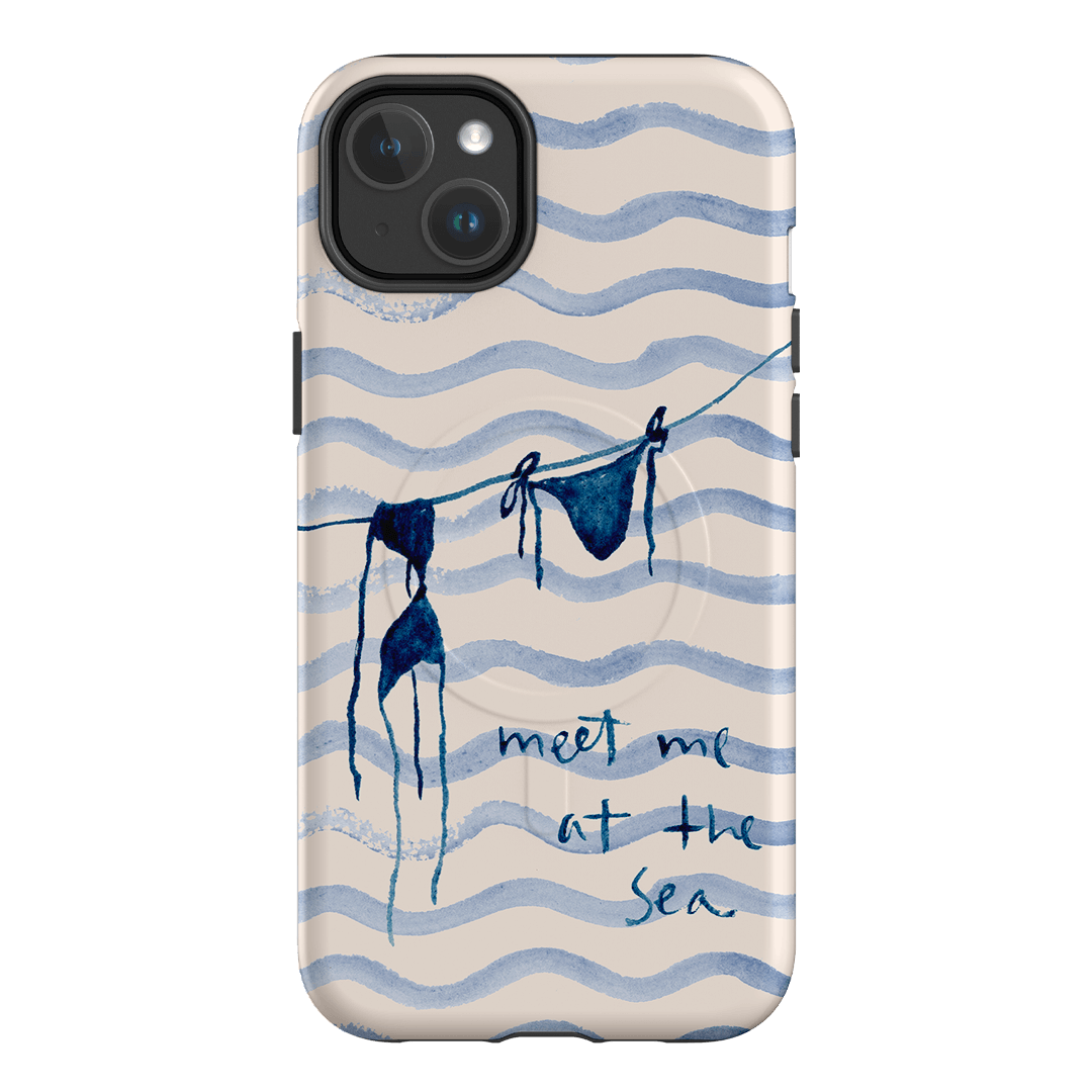 Bikini Printed Phone Cases iPhone 14 Plus / Armoured MagSafe by Cass Deller - The Dairy