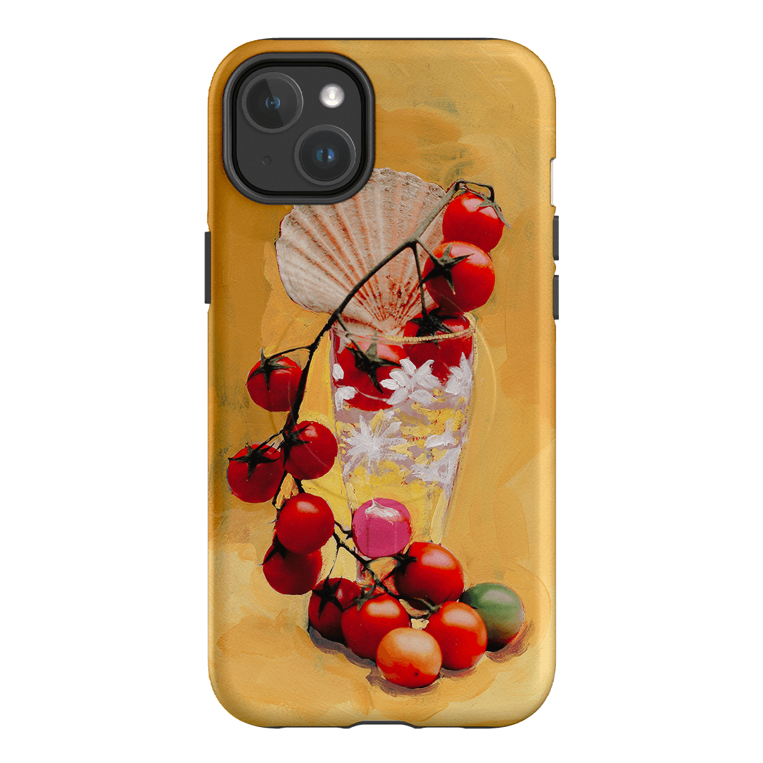 Cherry Tomatoes Printed Phone Cases iPhone 14 Plus / Armoured MagSafe by Nicole Nelius - The Dairy