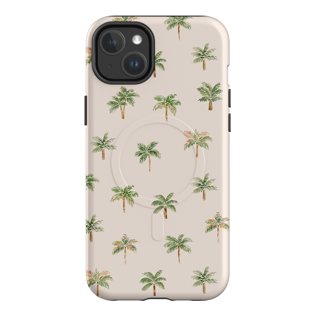 Mini Palms Printed Phone Cases iPhone 14 Plus / Armoured MagSafe by Cass Deller - The Dairy