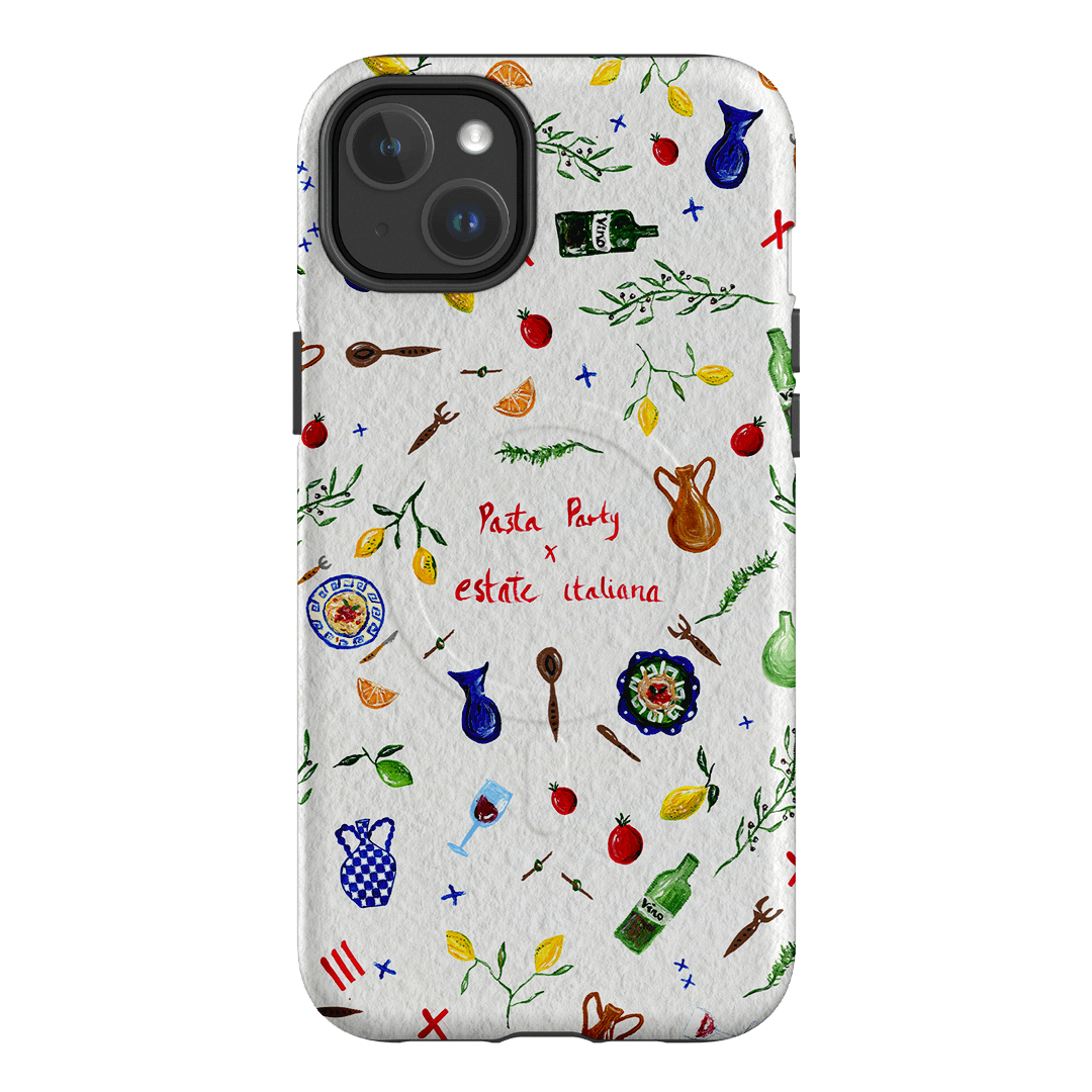 Pasta Party Printed Phone Cases by BG. Studio - The Dairy