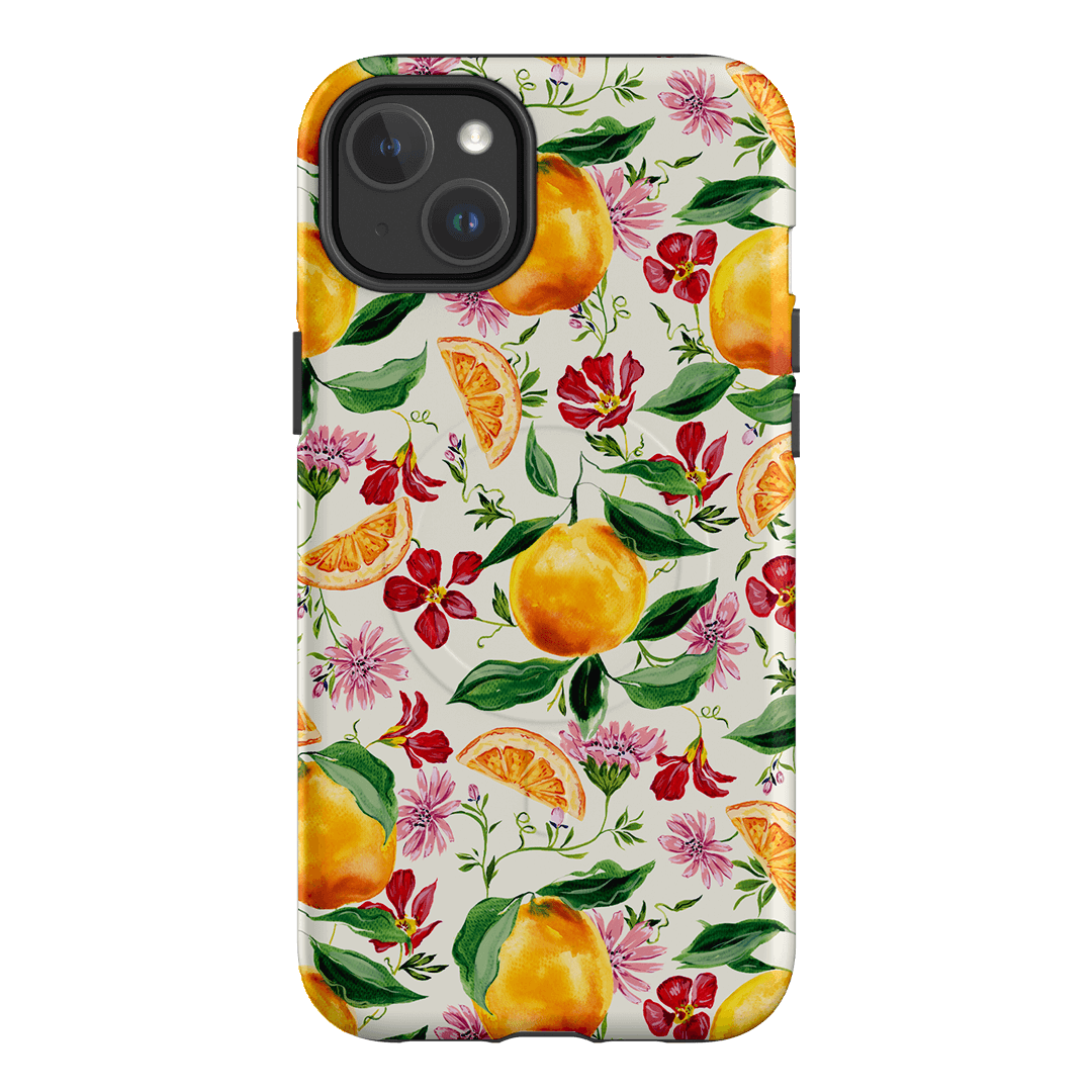 Sweet Orange Printed Phone Cases iPhone 14 Plus / Armoured MagSafe by Ellie Mae - The Dairy