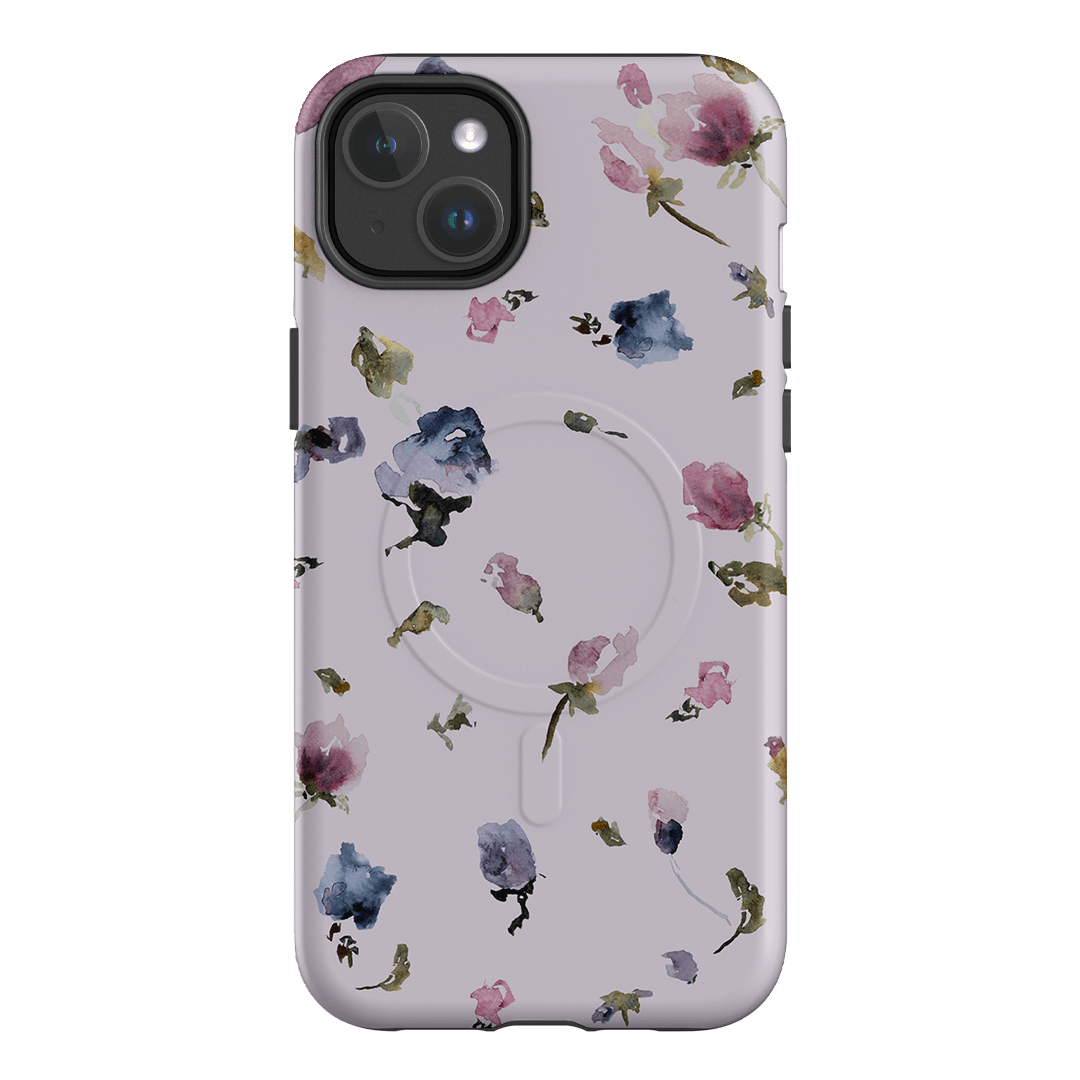 Violet Botanic Printed Phone Cases iPhone 14 Plus / Armoured MagSafe by Ree Hodges - The Dairy