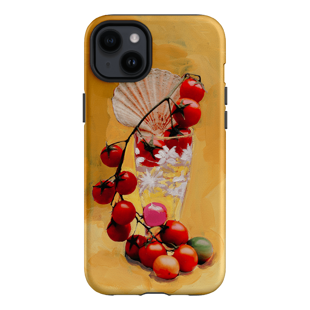 Cherry Tomatoes Printed Phone Cases iPhone 14 Plus / Armoured by Nicole Nelius - The Dairy