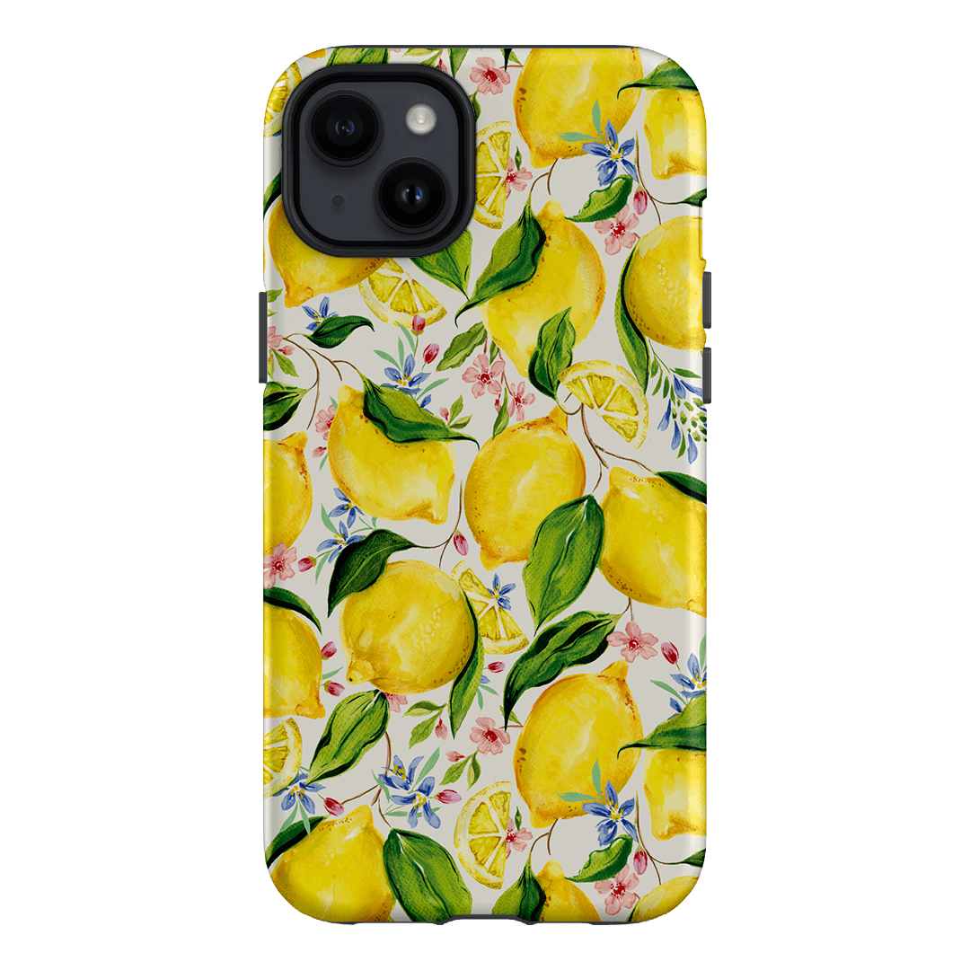 Citrus Lemon Printed Phone Cases iPhone 14 Plus / Armoured by Ellie Mae - The Dairy