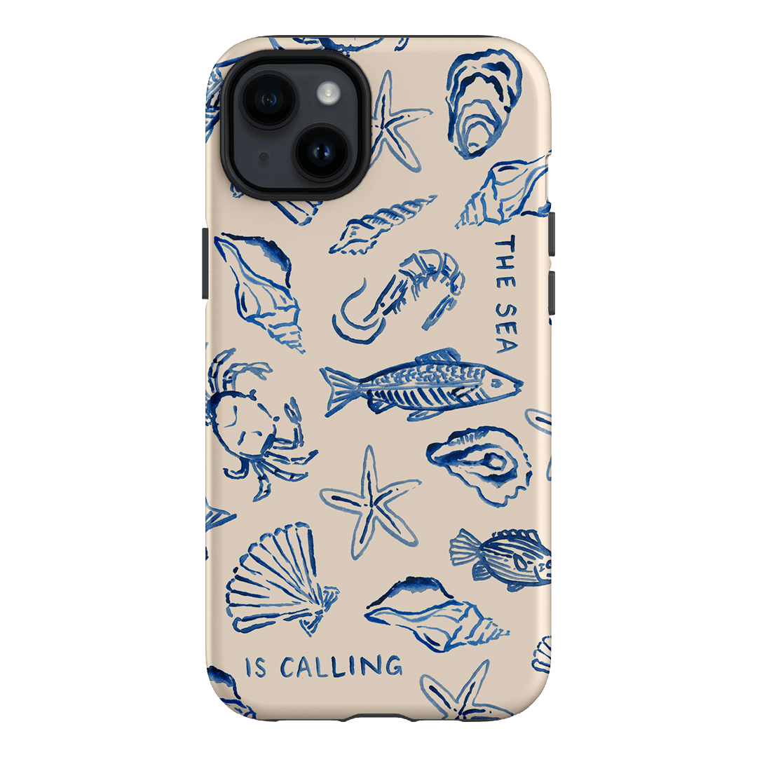 Sea Call Printed Phone Cases iPhone 14 Plus / Armoured by Cass Deller - The Dairy