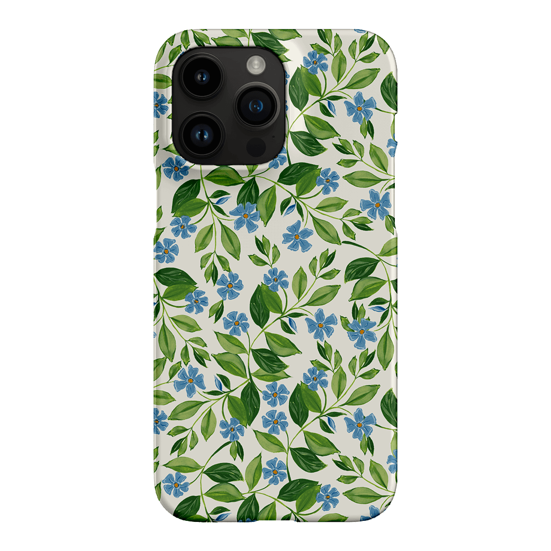 Blue Vines Printed Phone Cases iPhone 14 Pro Max / Snap by Ellie Mae - The Dairy