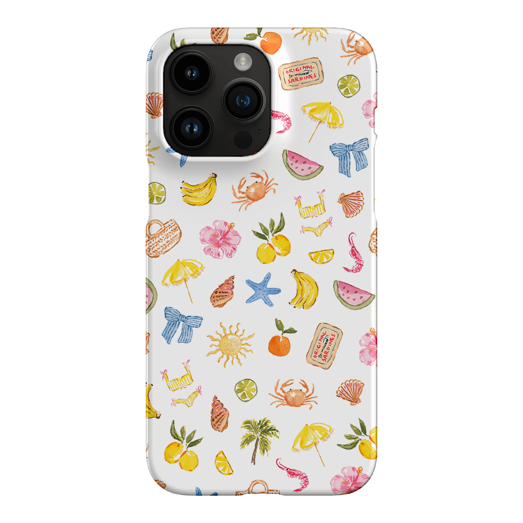 Summer Icons Printed Phone Cases iPhone 14 Pro Max / Snap by Cass Deller - The Dairy