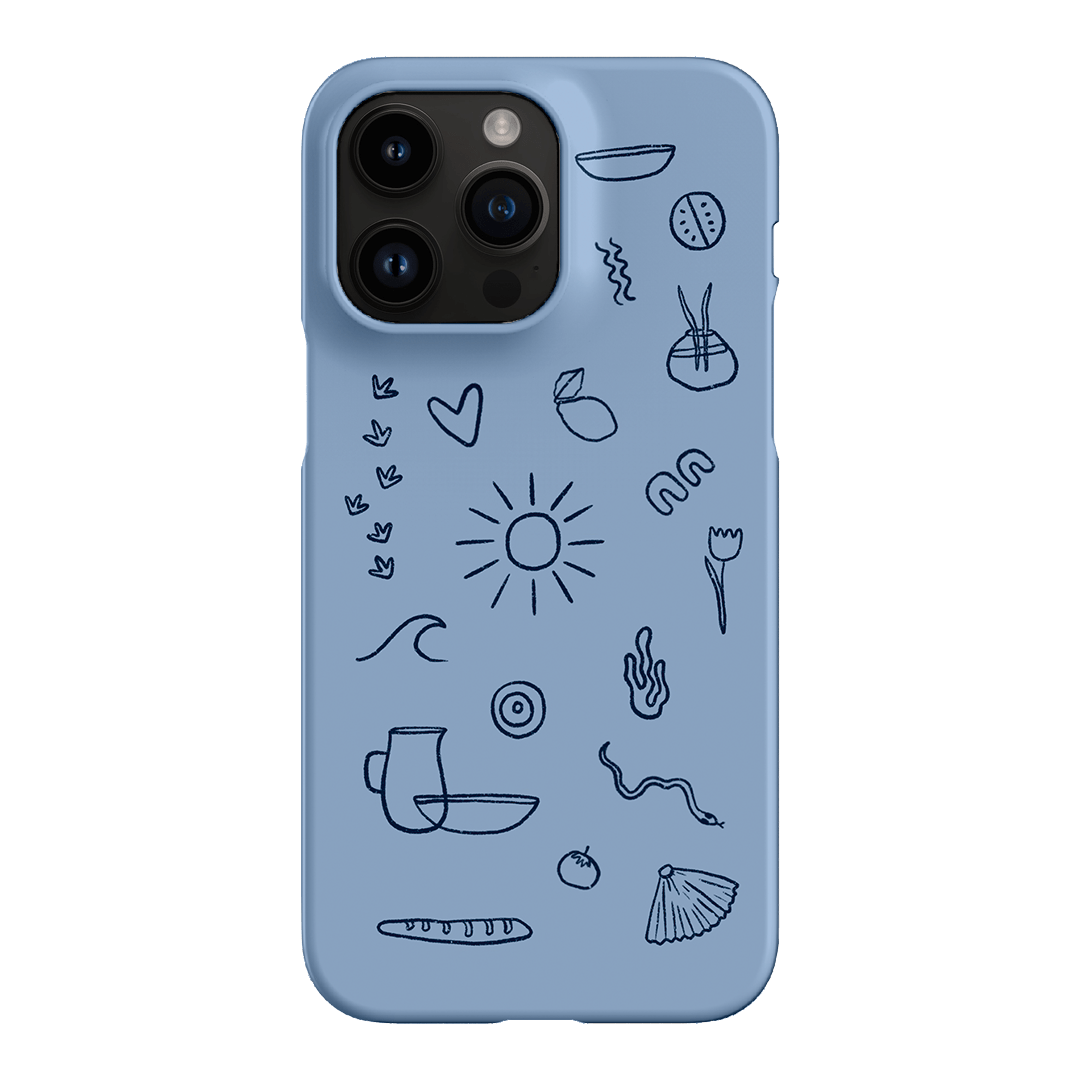 Sun Salt Smoke Printed Phone Cases iPhone 14 Pro Max / Snap by Nardurna - The Dairy