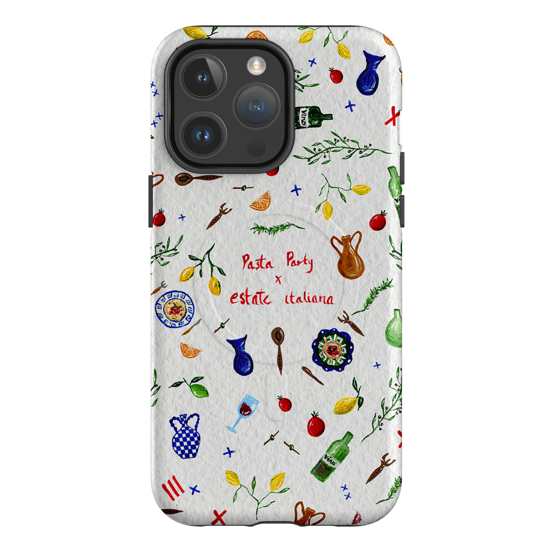 Pasta Party Printed Phone Cases by BG. Studio - The Dairy