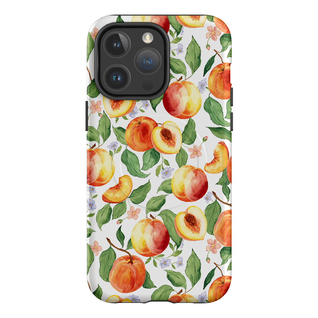 Peach Blossom Printed Phone Cases iPhone 14 Pro Max / Armoured MagSafe by Ellie Mae - The Dairy