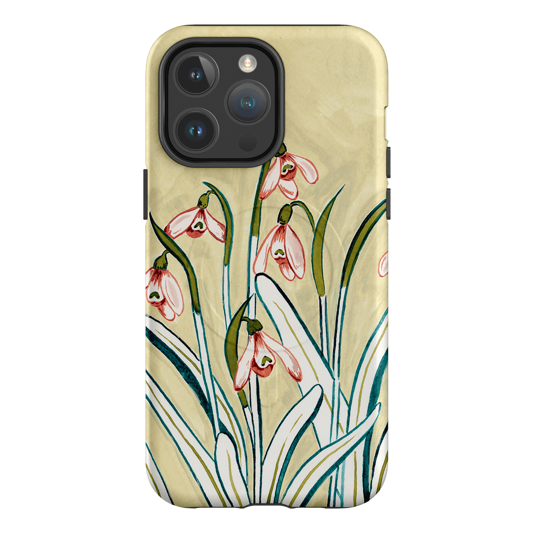 Snowdrop Printed Phone Cases iPhone 14 Pro Max / Armoured MagSafe by Ellie Mae - The Dairy